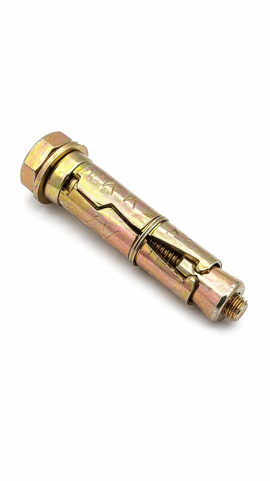 Ramplug metalico 1/4 Dorado
